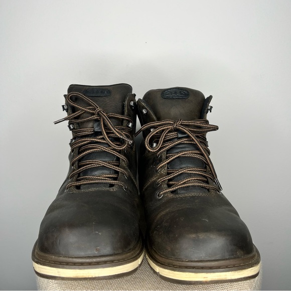 Keen Men's Black and Brown Boots - Picture 2 of 11